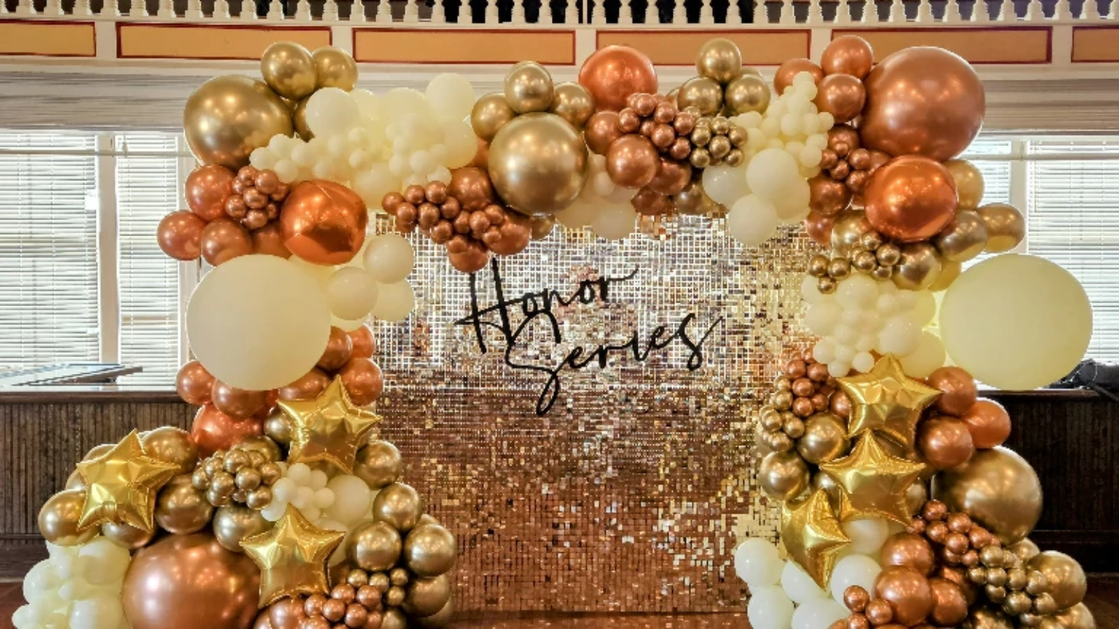 Gold Shimmer wall