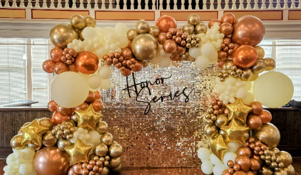 Gold Shimmer wall